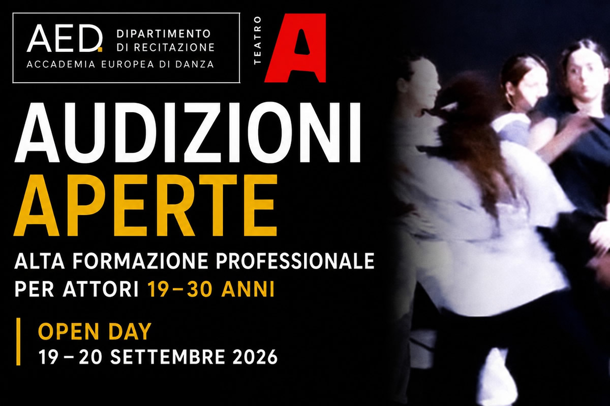 La locandina delle Audizioni