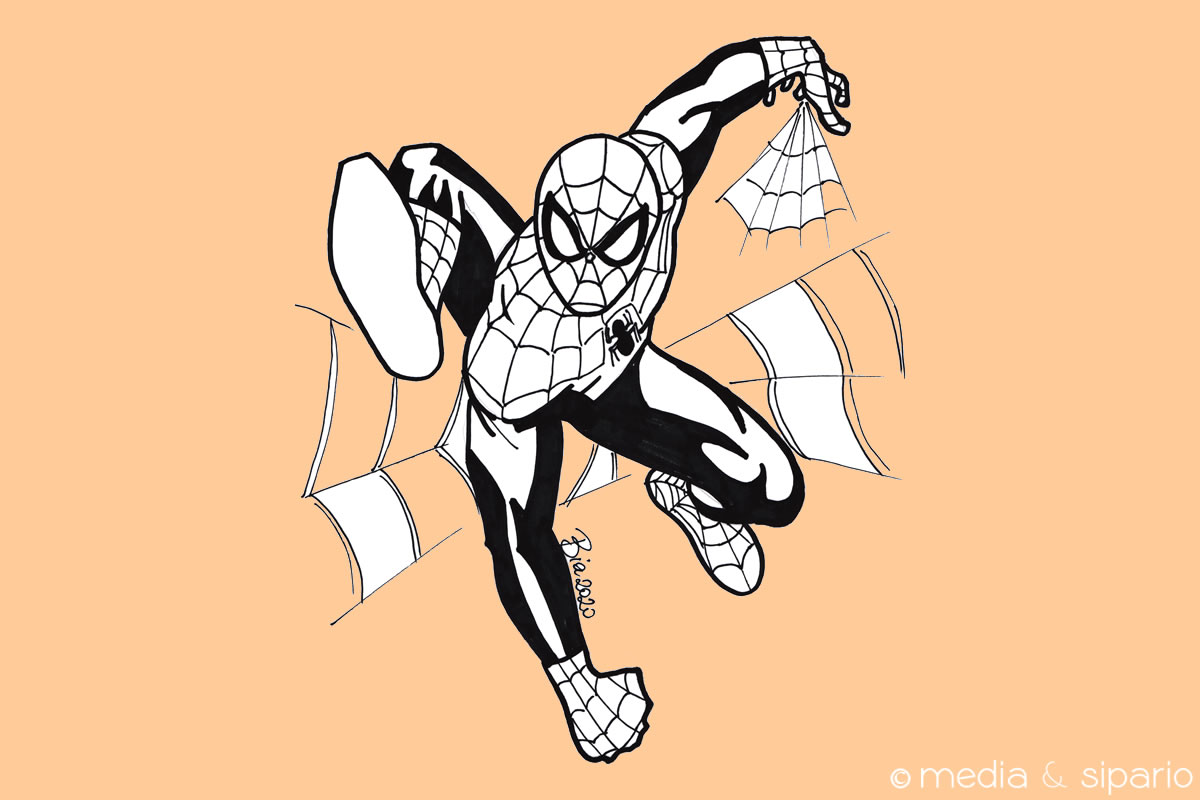 disegno di Spider-Man