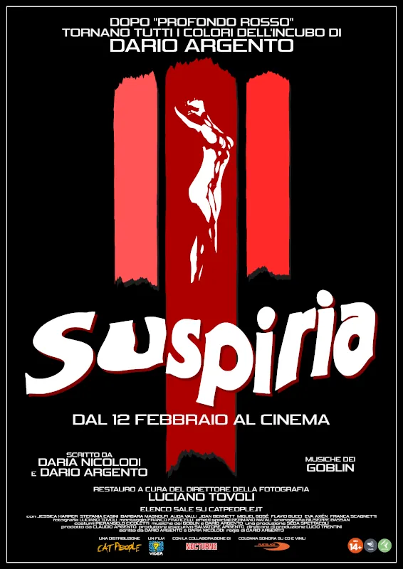 Torna nelle sale Suspiria restaurato