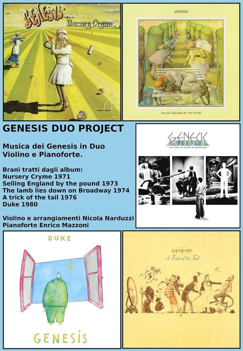 Genesis Duo Project all'Anfiteatro La Cella di Fabrica di Roma
