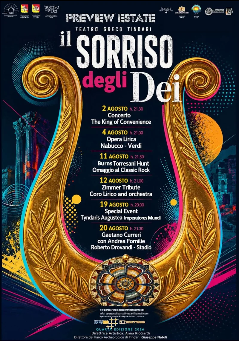 Tindari, la preview de 'Il Sorriso degli Dei' al Teatro Greco
