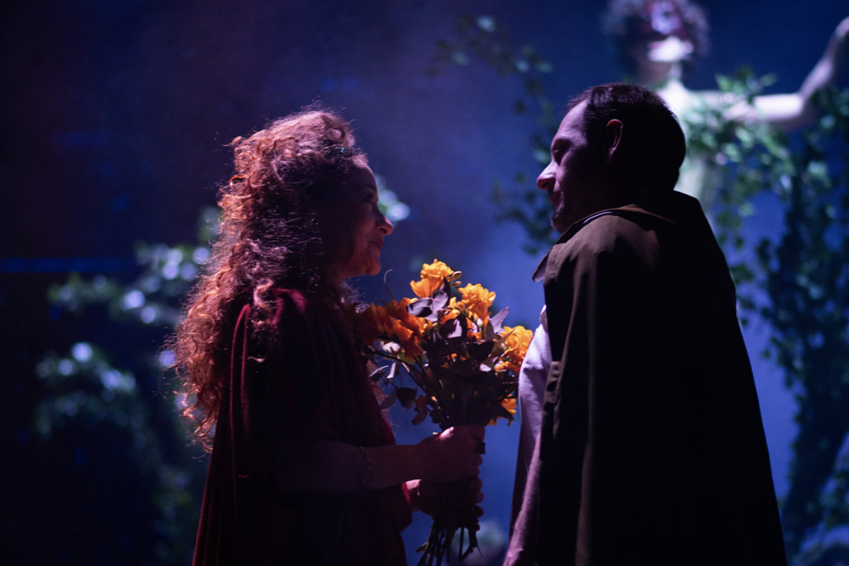 Sogno di una notte di mezza estate, scena dallo spettacolo di Margot Theatre
