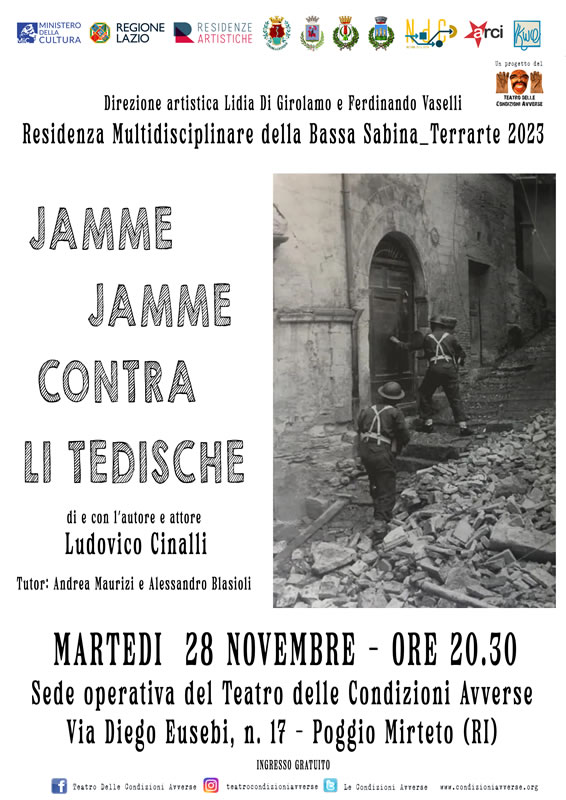 Jamme, Jamme contra li Tidische a Poggio Mirteto