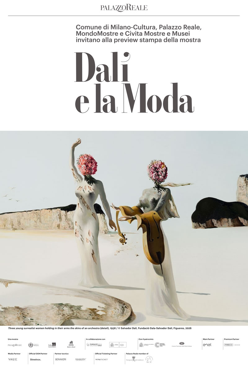 Dalí la Moda a Palazzo Reale Milano